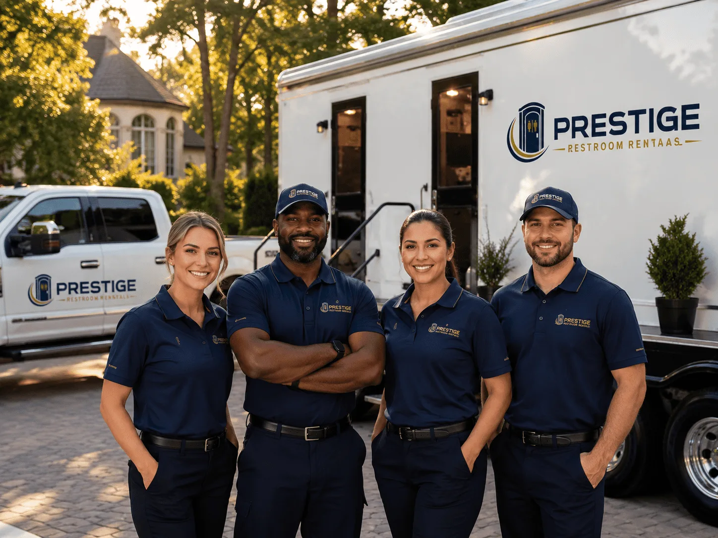 Trusted Luxury Portable Restrooms company in Luzerne, MI